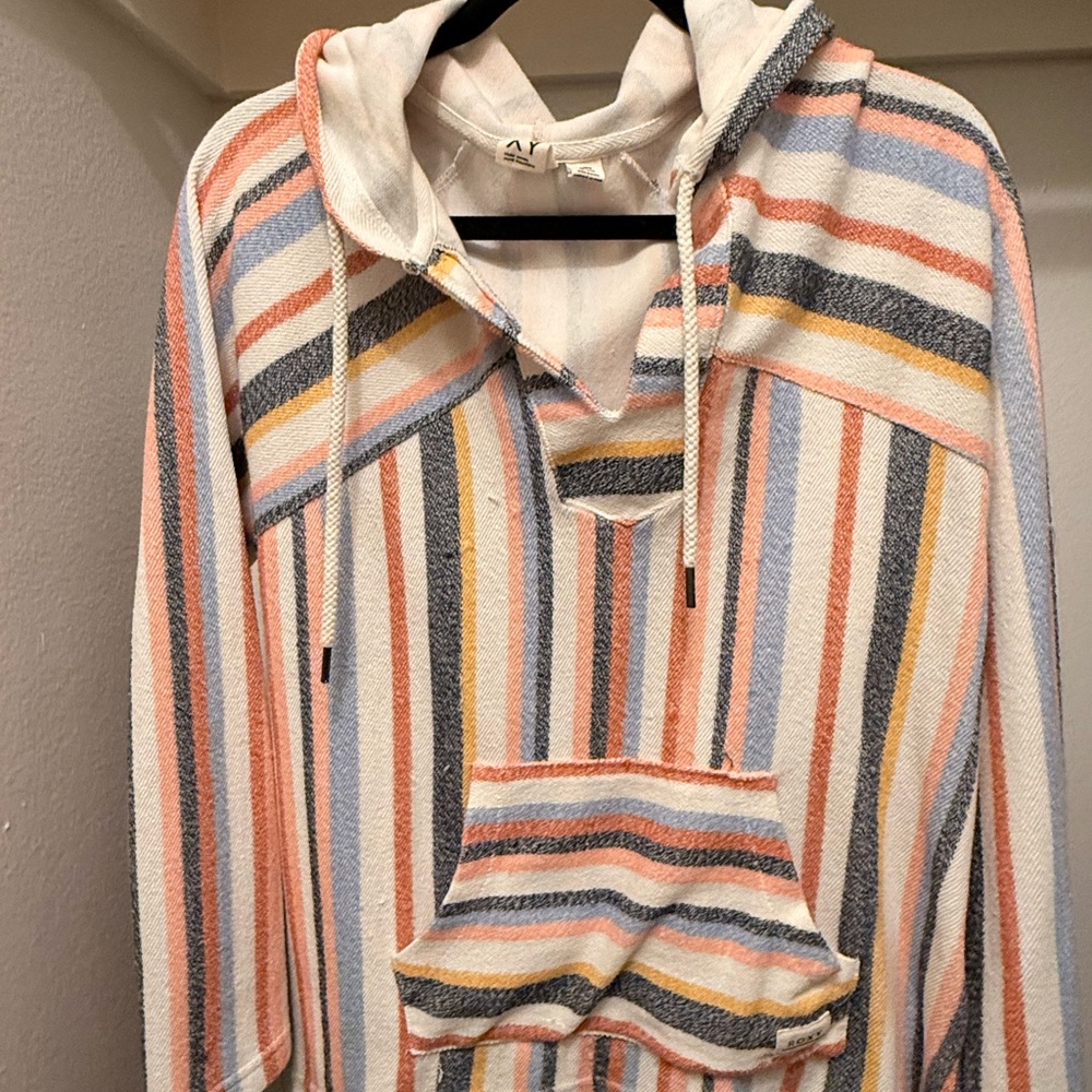 Roxy Multicolor Striped Hoodie